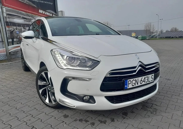 Citroen DS5 cena 42700 przebieg: 202758, rok produkcji 2013 z Żarów małe 277